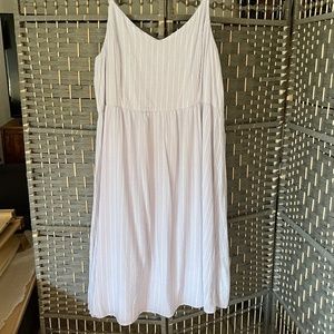 Spaghetti Strap Sun Dress-Plus Size